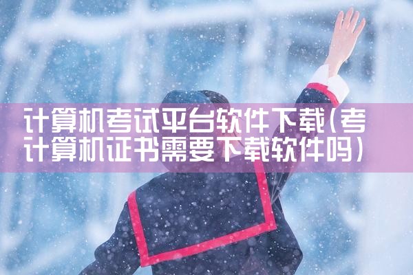 计算机考试平台软件下载|糖心Vlog入口