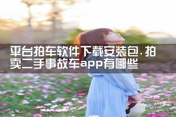 平台拍车软件下载安装包