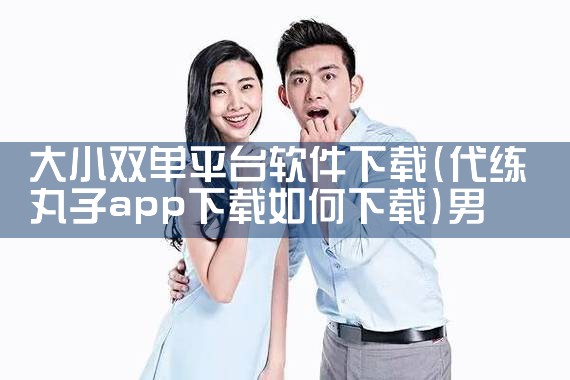 大小双单平台软件下载|男娘日记
