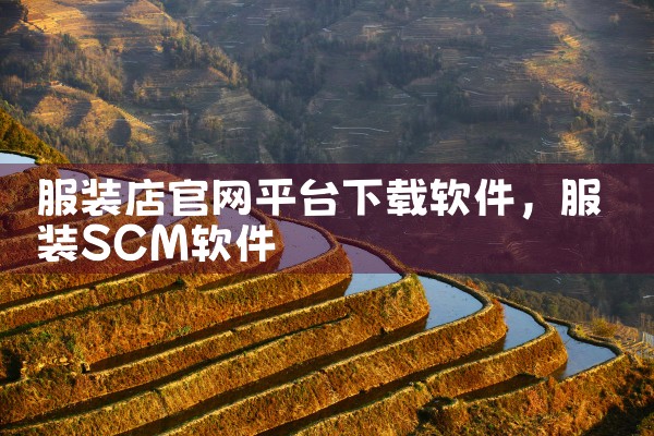 服装店官网平台下载软件